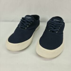 Sperry Womens 7.5 Striper II CVO Sneakers Lace Up Comfort Casual Shoes